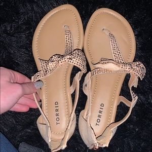 torrid sandles